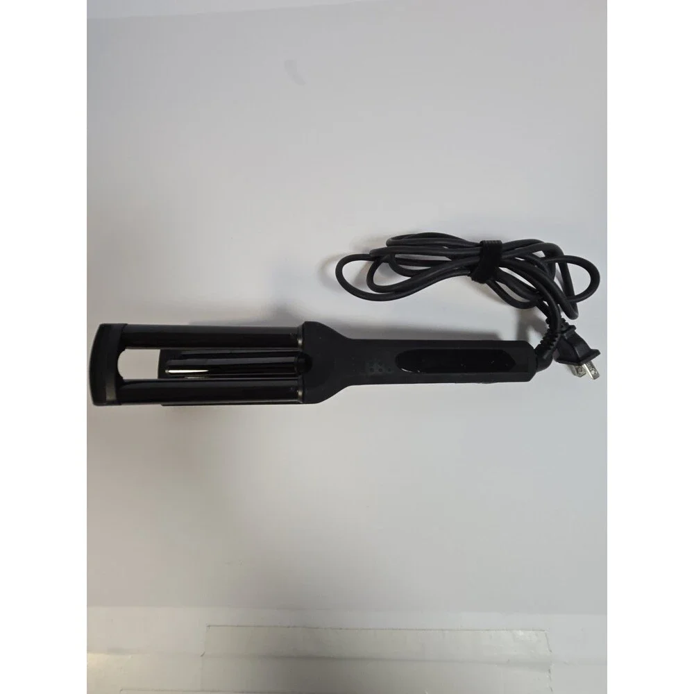 L'ange Le Waver 3 Barrel Titanium Hair Waver Black HT020A 70W Tested